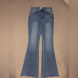 Forever 21 Light Blue Flare Jeans